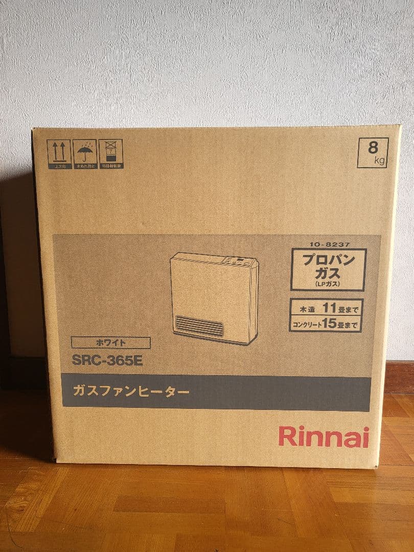 Rinnai ガスファンヒーター SRC-365E リンナイ 新品未使用