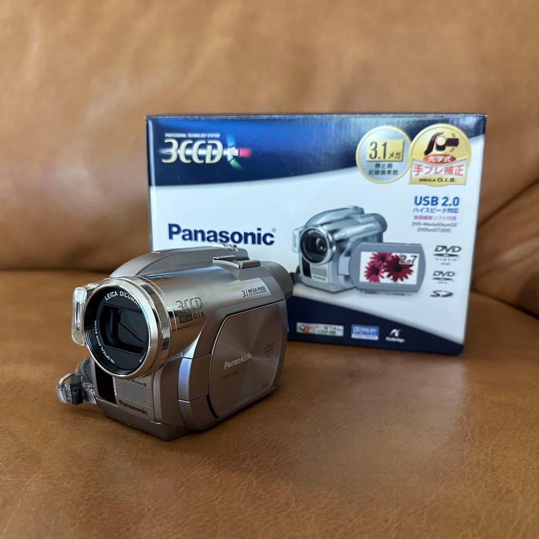 【Panasonic/パナソニック】DVDビデオカメラ　VDR-D300-S