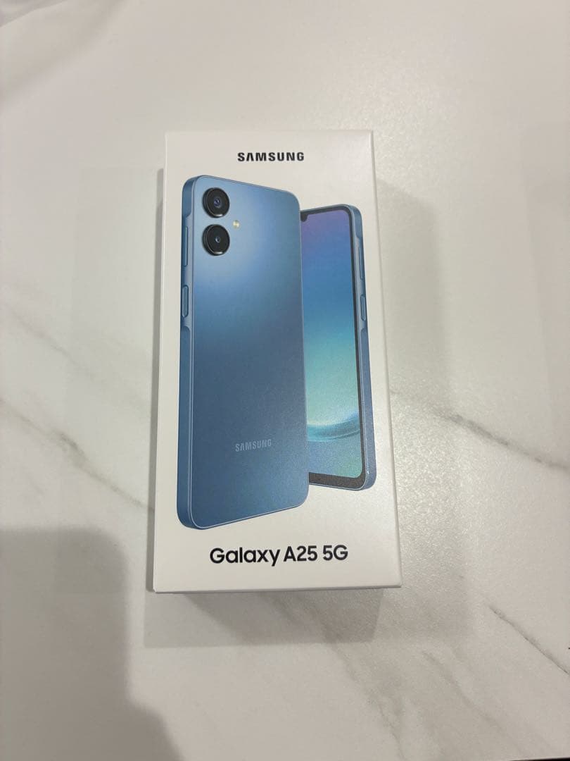 新品　未使用品　Samsung Galaxy A25 5G 64GB ブルー