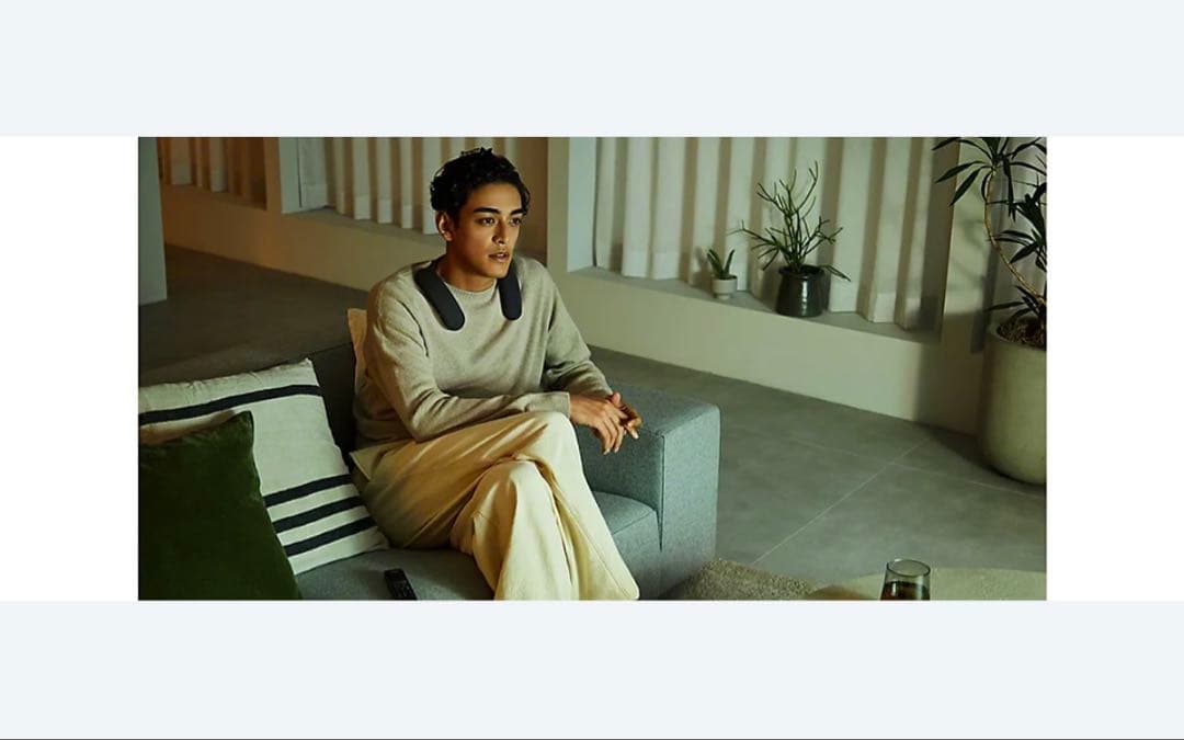 【美品】SONY★ネックスピーカー＆トランスミッター★