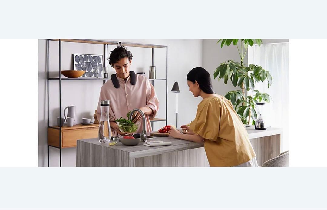 【美品】SONY★ネックスピーカー＆トランスミッター★