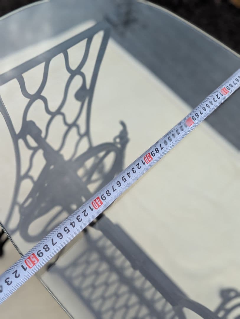 ネ*ャ様 シンガー　網目ミシン脚　ミシン台　テーブル脚　アンティーク　レトロ