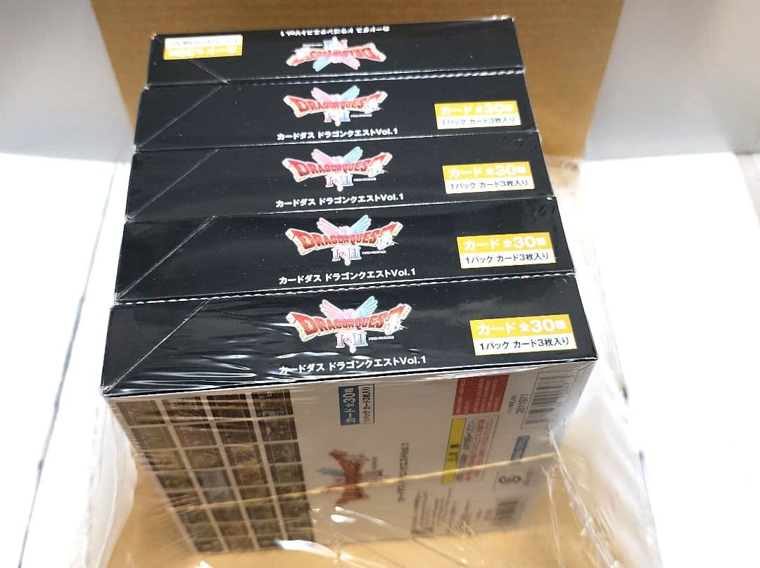 カードダス　ドラゴンクエストVol.1　5BOX