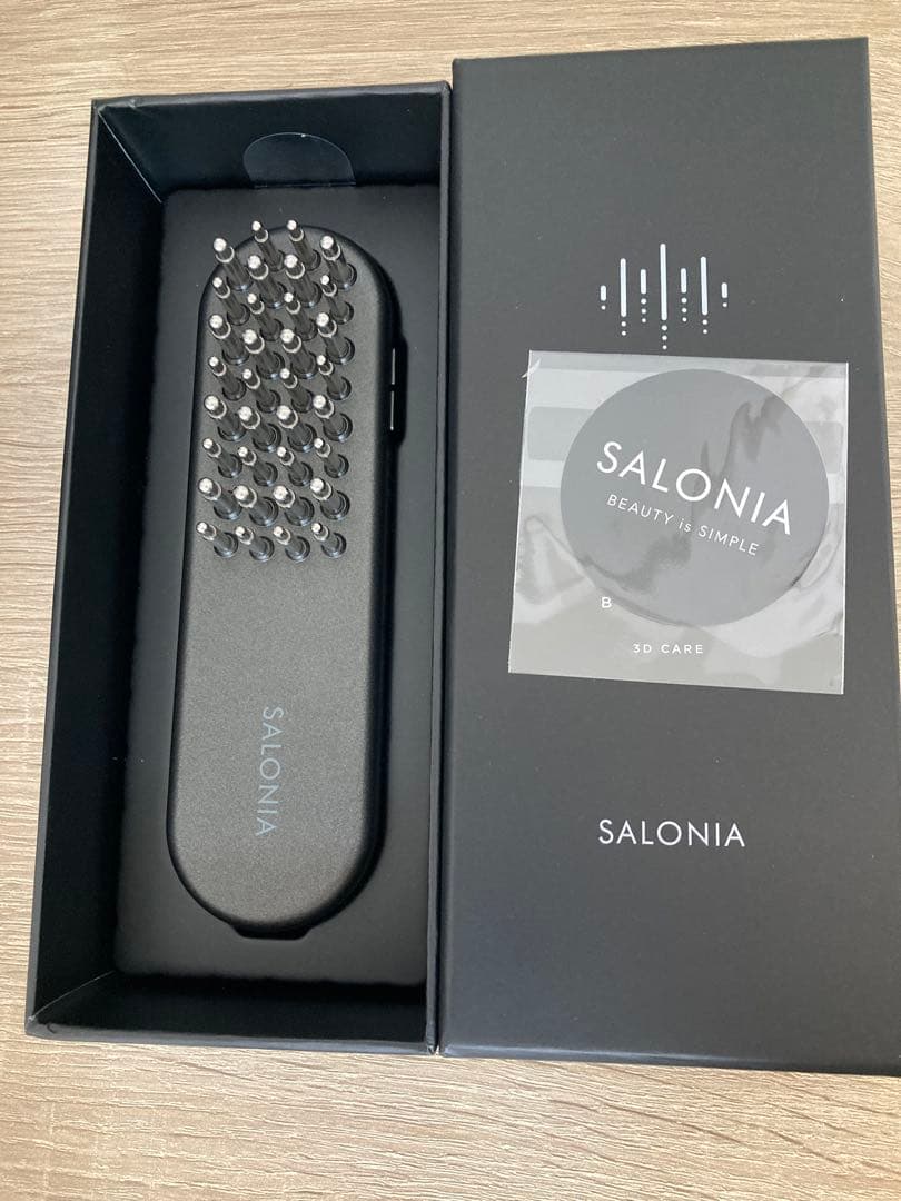★プレゼントにも【新品未開封】SALONIA EMSブラシ 3Dケア