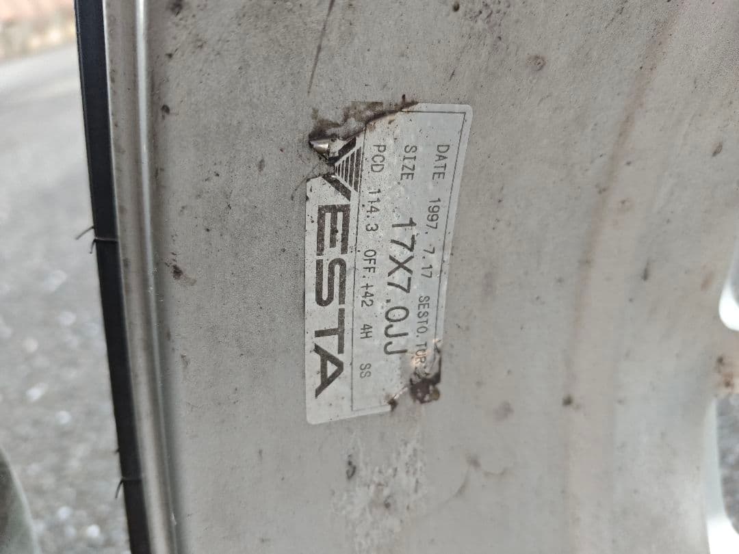 114.3 4穴　17インチ(希少サイズ)