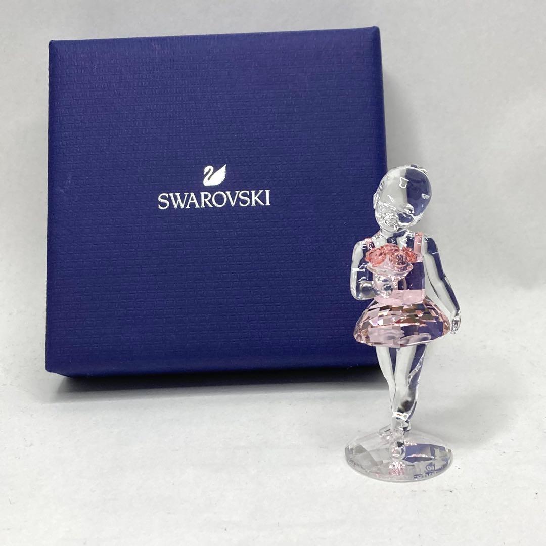 希少✨スワロフスキー ヤングバレリーナ クリスタル製 置物 女の子