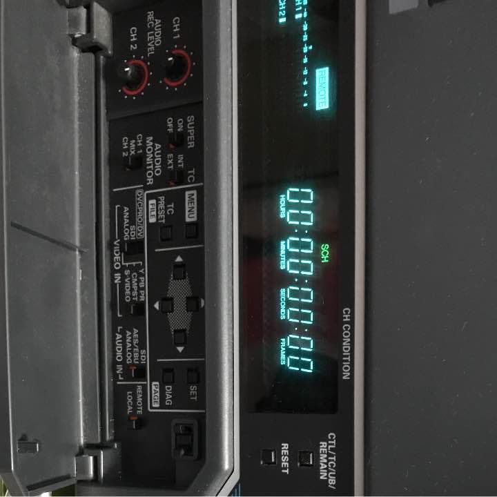 Panasonic AJ-D455 DVC-PROデッキ