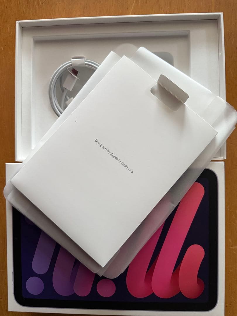 ⬛︎iPad mini 6 256GB 箱、充電器付き