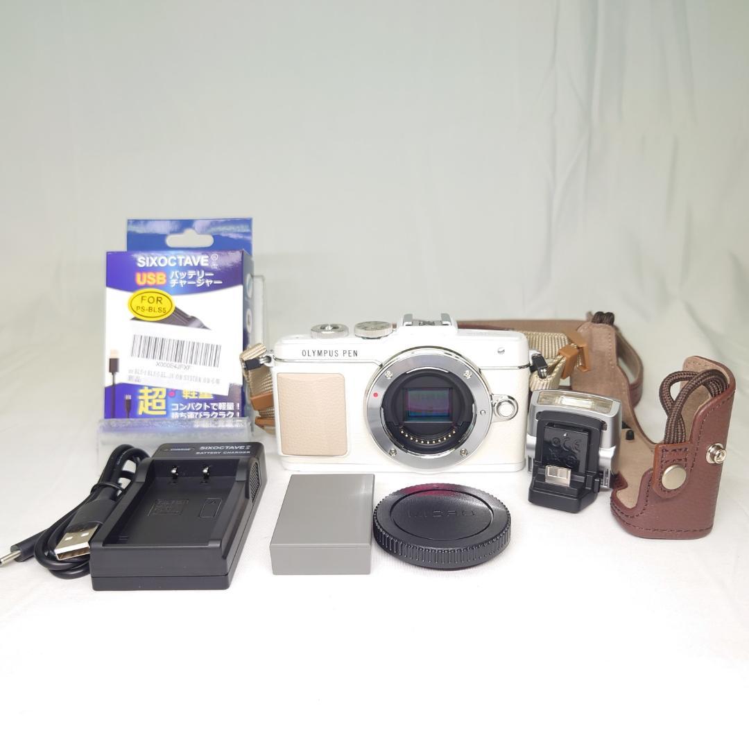 OLYMPUS PEN E-PL7 ホワイト ショット数808 オリンパス