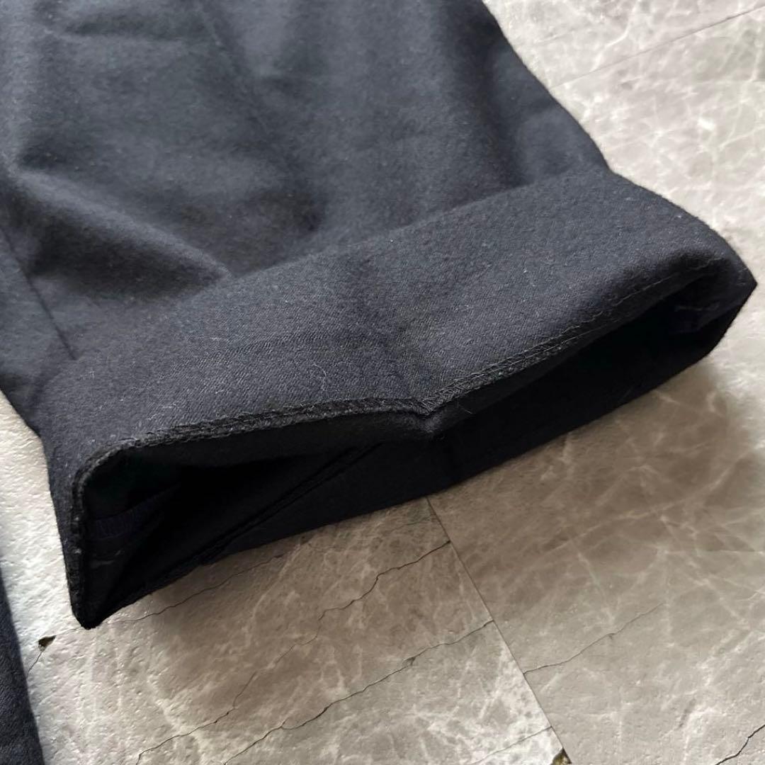 Polo by Ralph Lauren ウールスラックス　ツータック　ネイビー