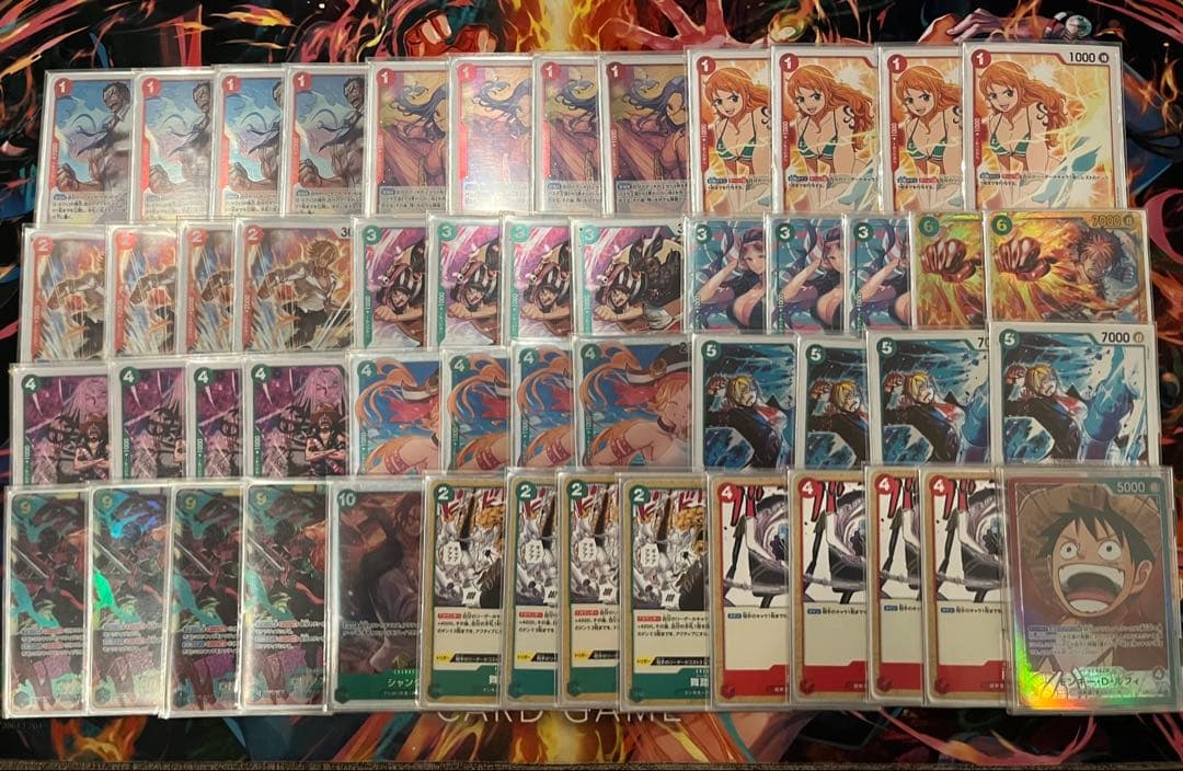 赤緑ルフィデッキ