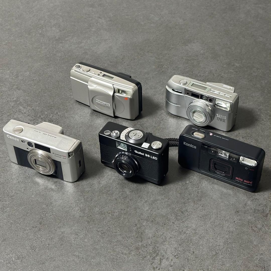 フィルムカメラ5台まとめ売り　ジャンク