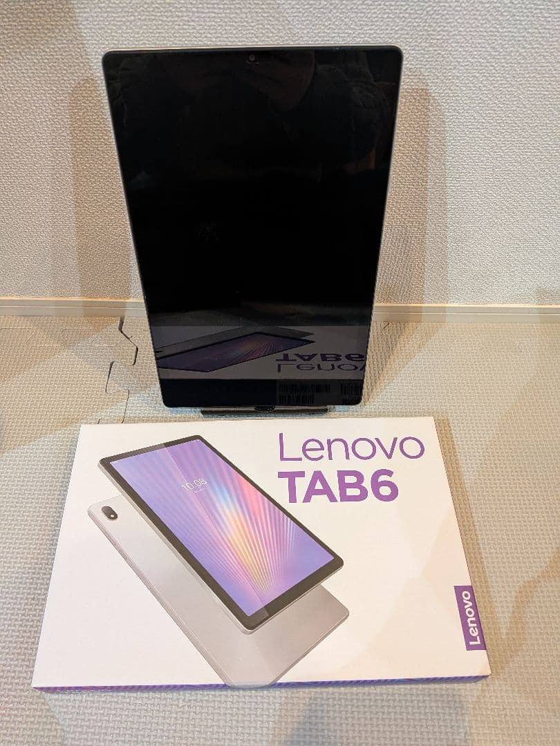 Lenovo TAB6 本体 ホワイト