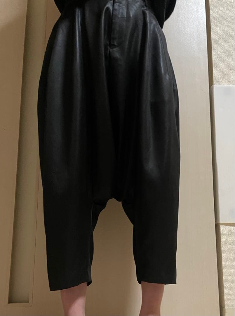 コムデギャルソン　エステル　サルエルパンツ　黒