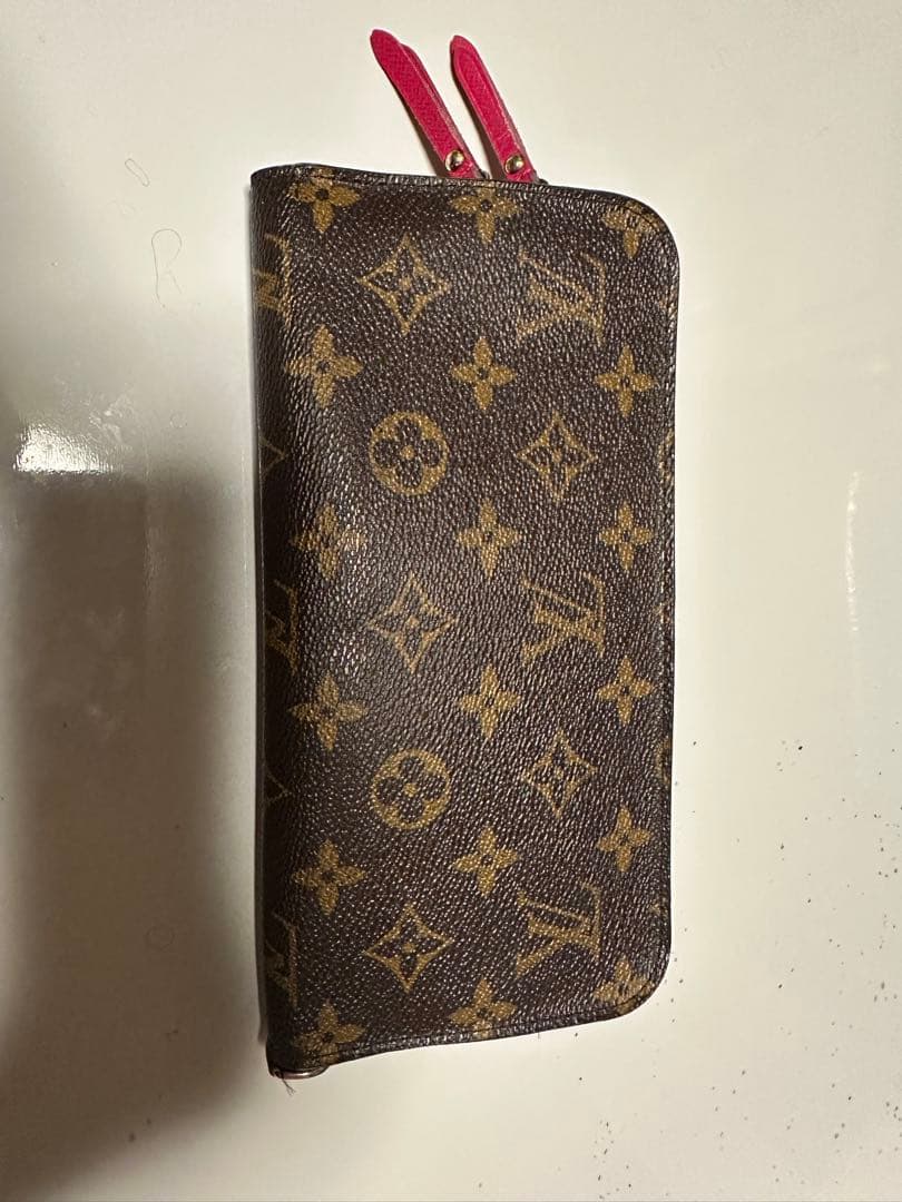ルイヴィトン　モノグラム長財布（ピンク）