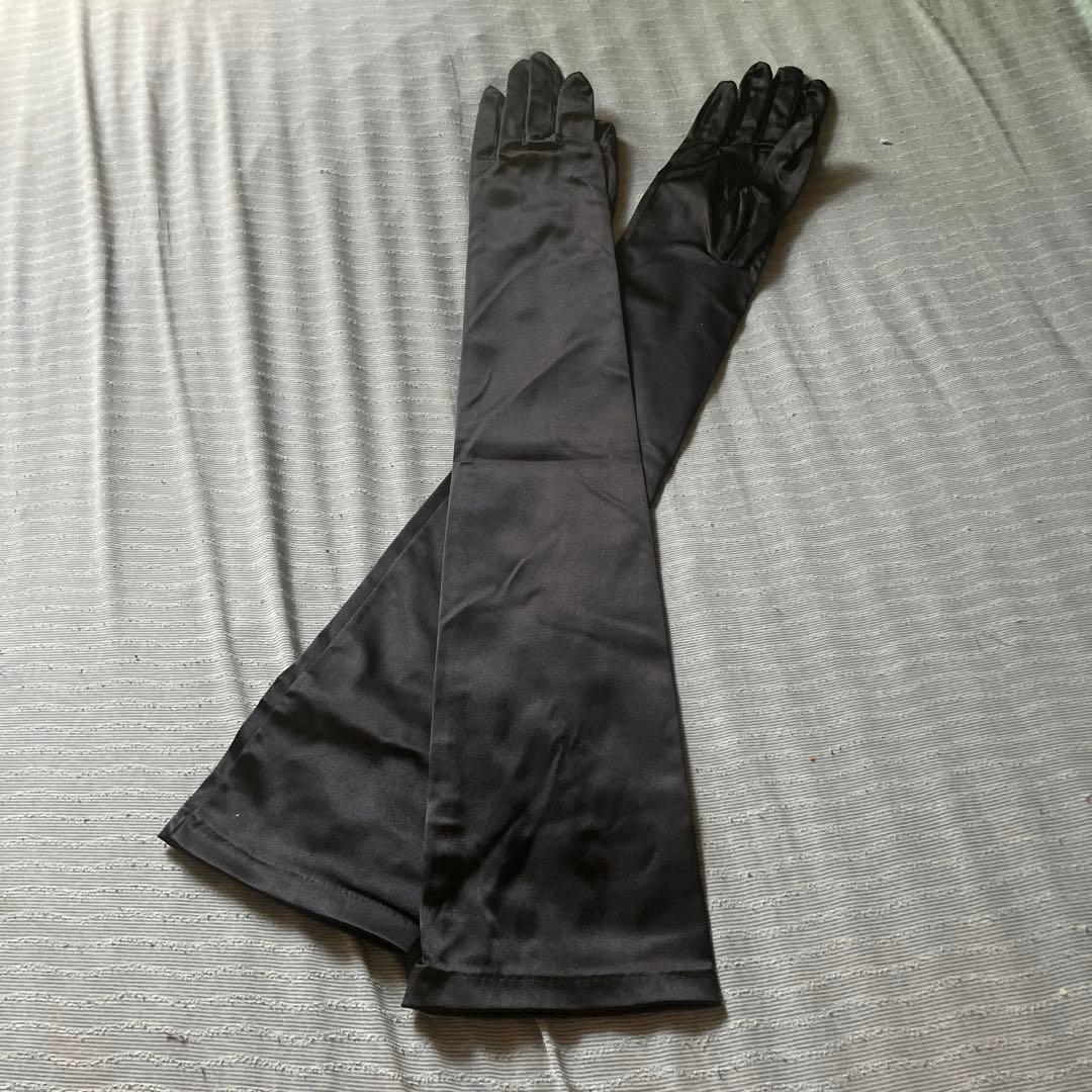 コムデギャルソンノワール ロンググローブ 手袋 ノアール ブラック ビンテージ