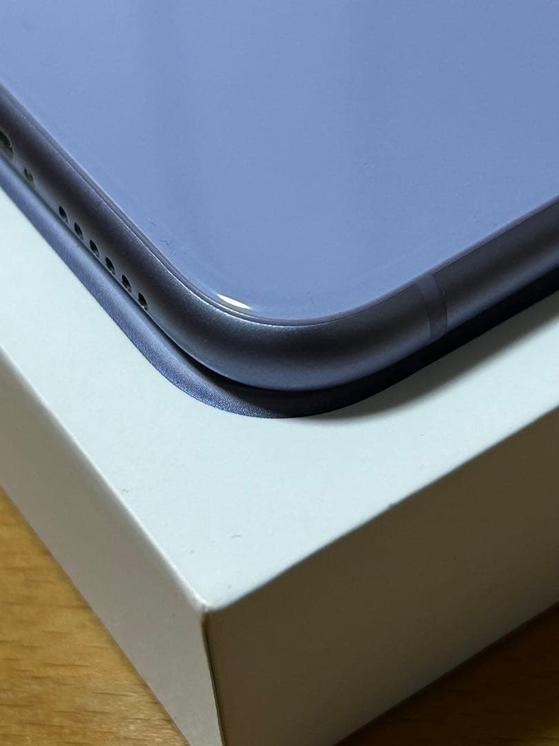Apple iPhone 11 本体 パープル　箱有り