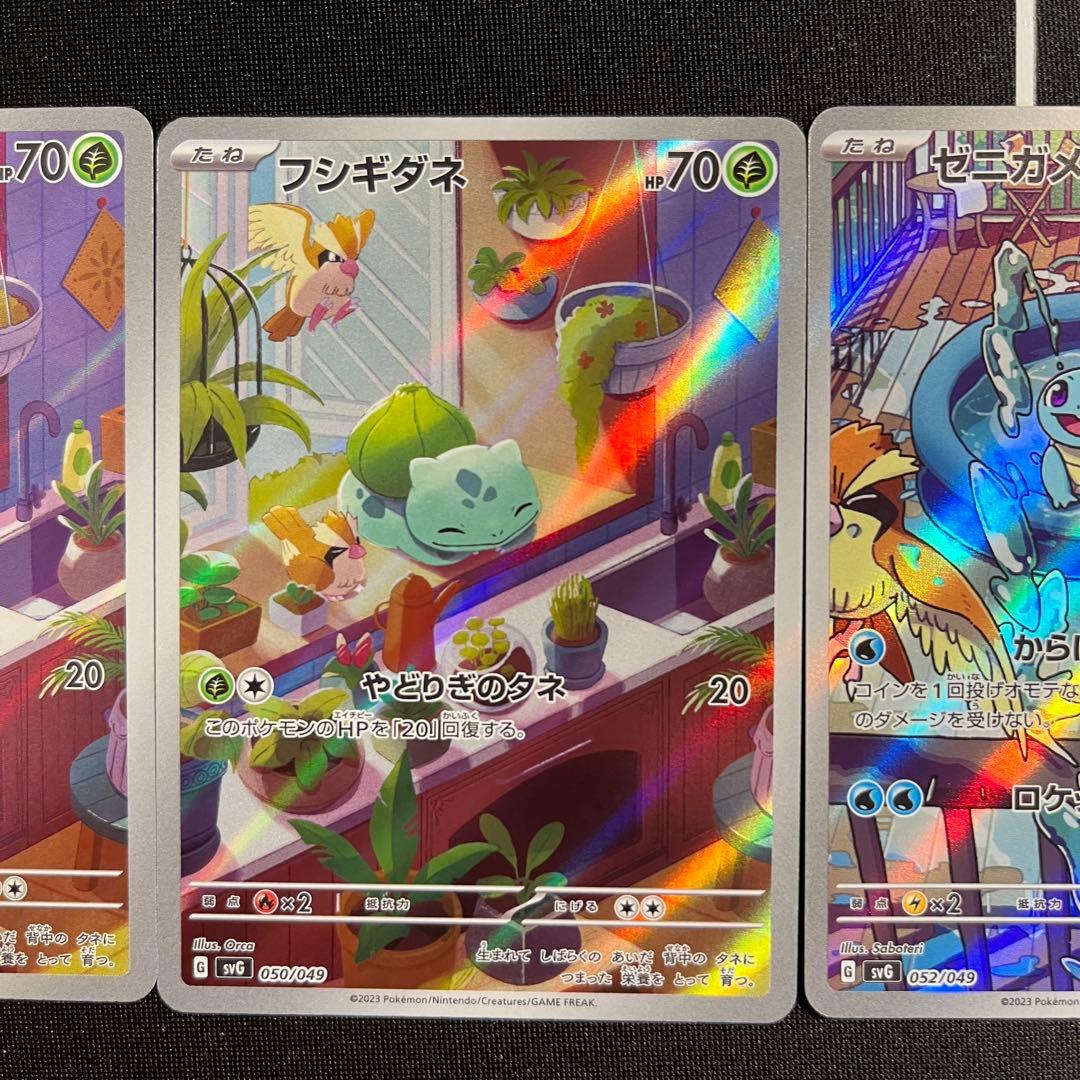 フシギダネAR ゼニガメAR