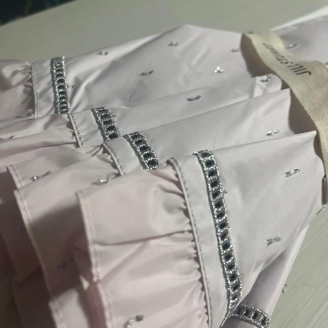 ジルスチュアート 晴雨兼用傘 ピンク 長傘 一番人気　 エコメリカル指定