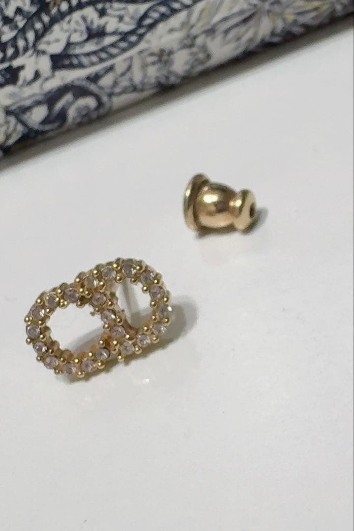 まるDior ピアス(片耳用) ゴールド