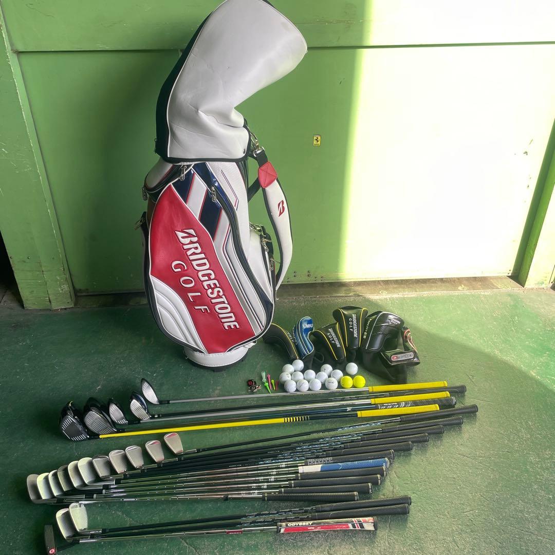 b*a様 ★BRIDGESTONE GOLF ゴルフクラブ 19本セット 小物付