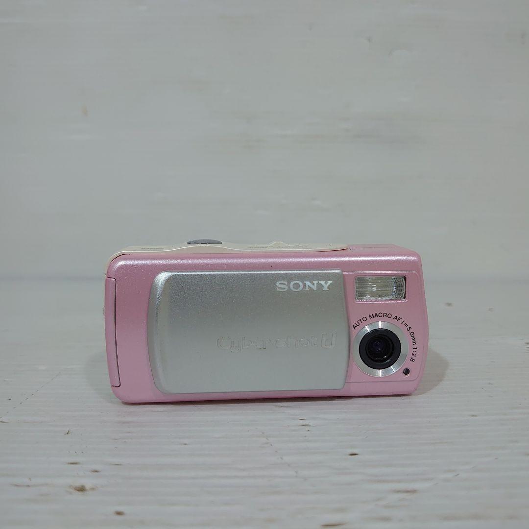 動作ok　乾電池使用　SONY　Cyber-shot　DSC-U10