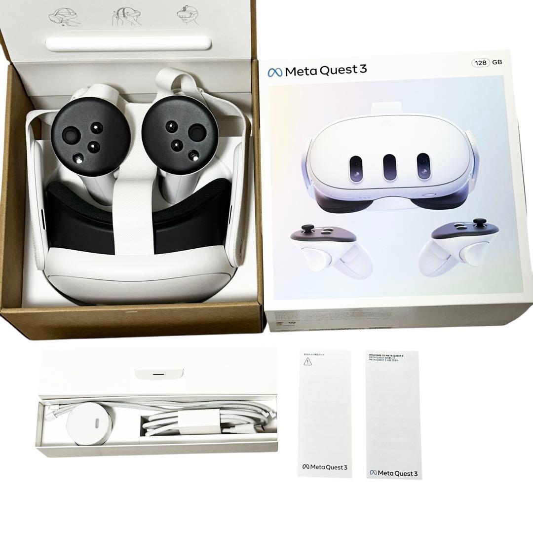 付属品完品✨  QUEST 3 128GB メタクエスト3