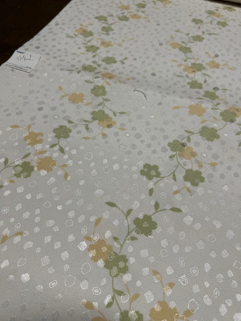 ★新品未使用★東レシルック★長襦袢地