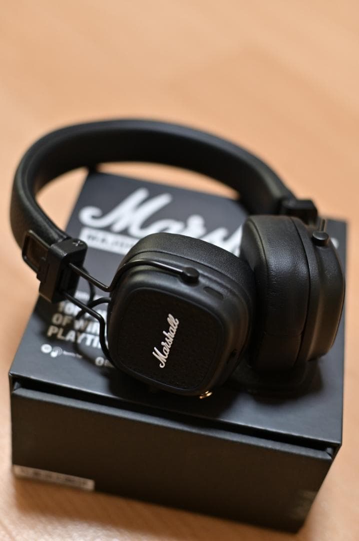 【国内正規品】Marshall Major V ワイヤレスヘッドホン（ブラック）