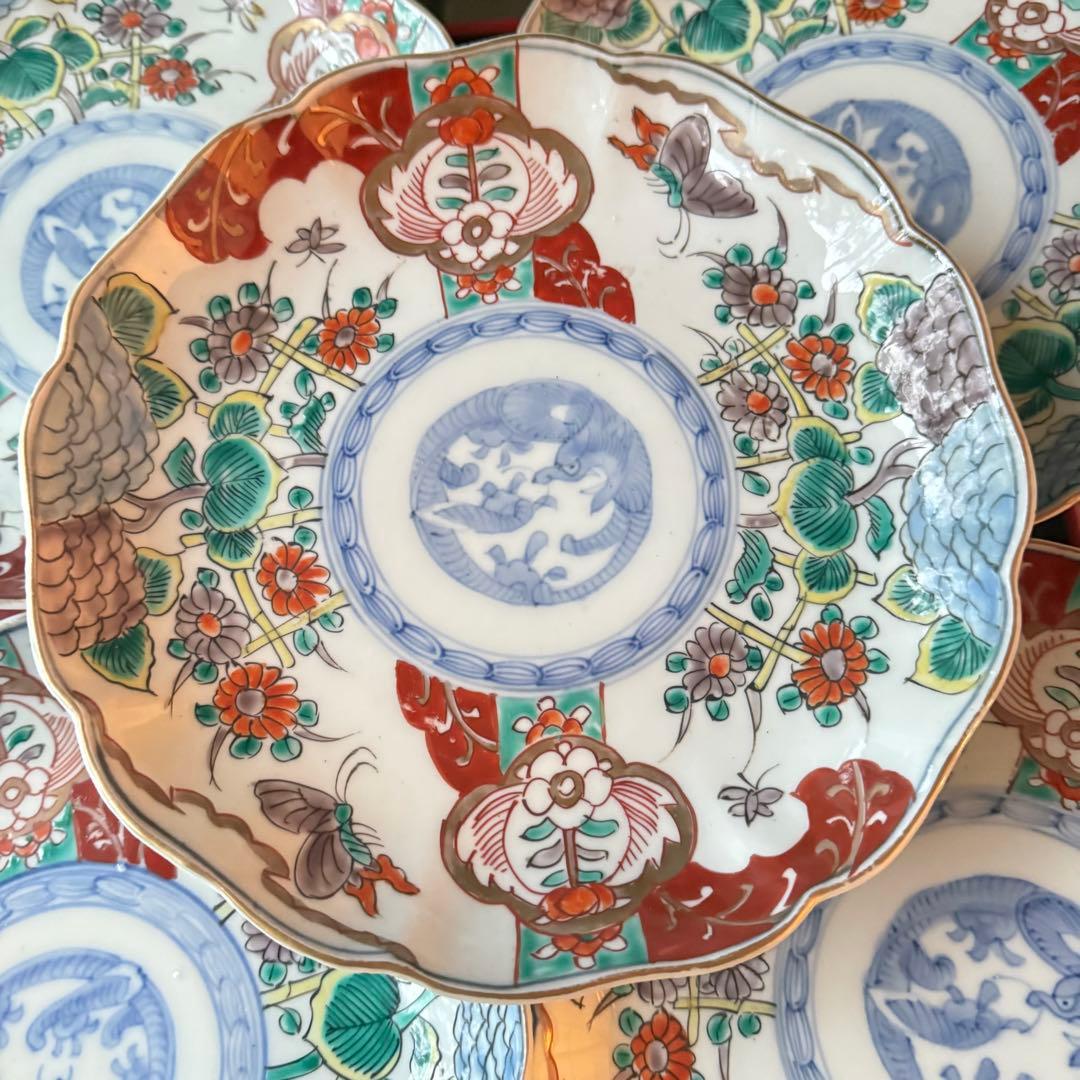 祝ジャングリアお値下げ‼️いいとこどり伊万里Dragon❌あじさい大皿と膾皿