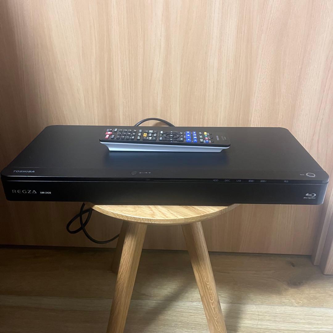 REGZA ブルーレイレコーダー　DBR-Z420 TOSHIBA 1TB 東芝