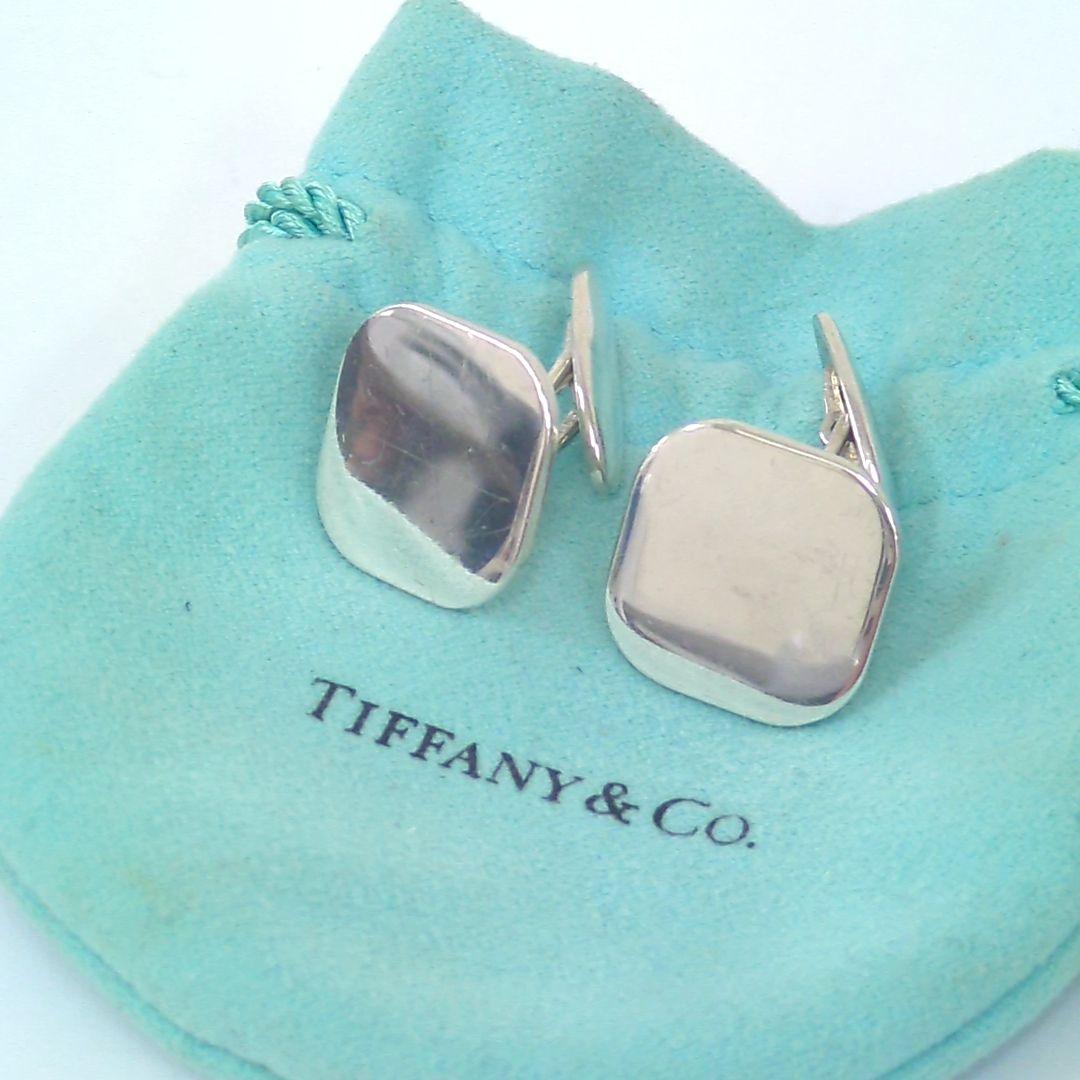 TIFFANY&Co. ティファニー スクエア　カフリンクス SV925