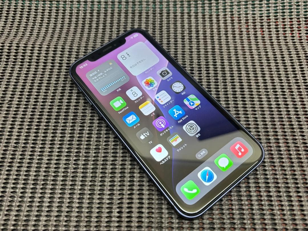 iphoneXR 64g/iphone17PRO Deep Blue 外装交換！