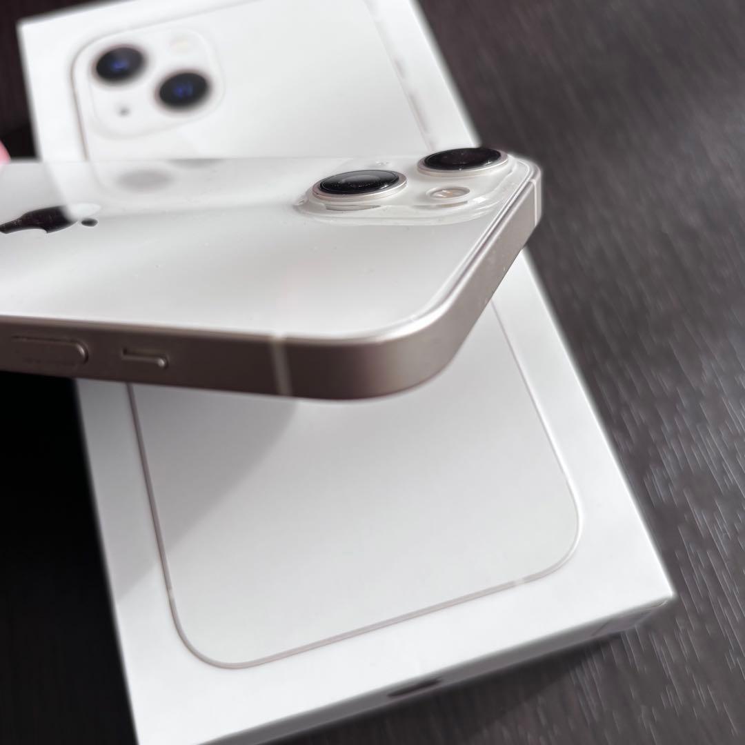 【美品】Apple iPhone13 スターライト 128GB SIMフリー