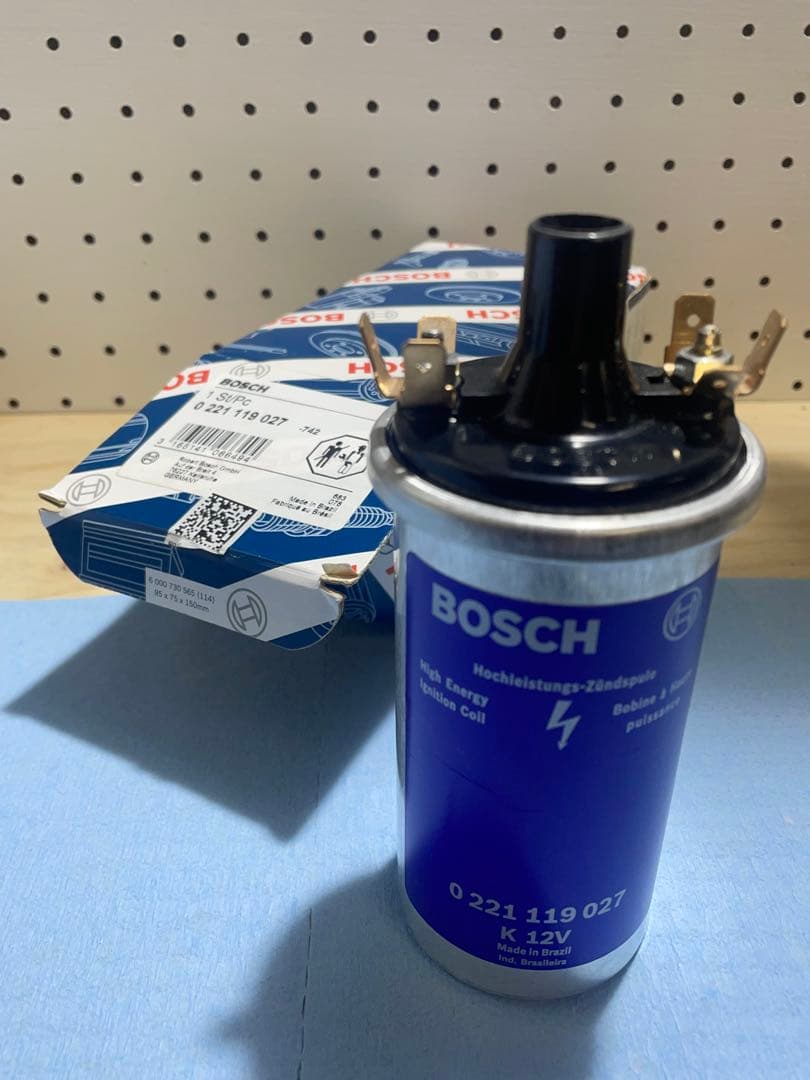 【未使用】BOSCH ブルーコイル 0221 119 027 【空冷ビートル】