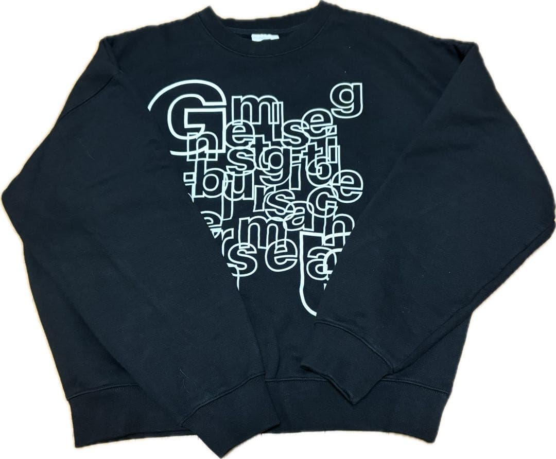 GADID ANONIEM スウェット　トレーナー　黒