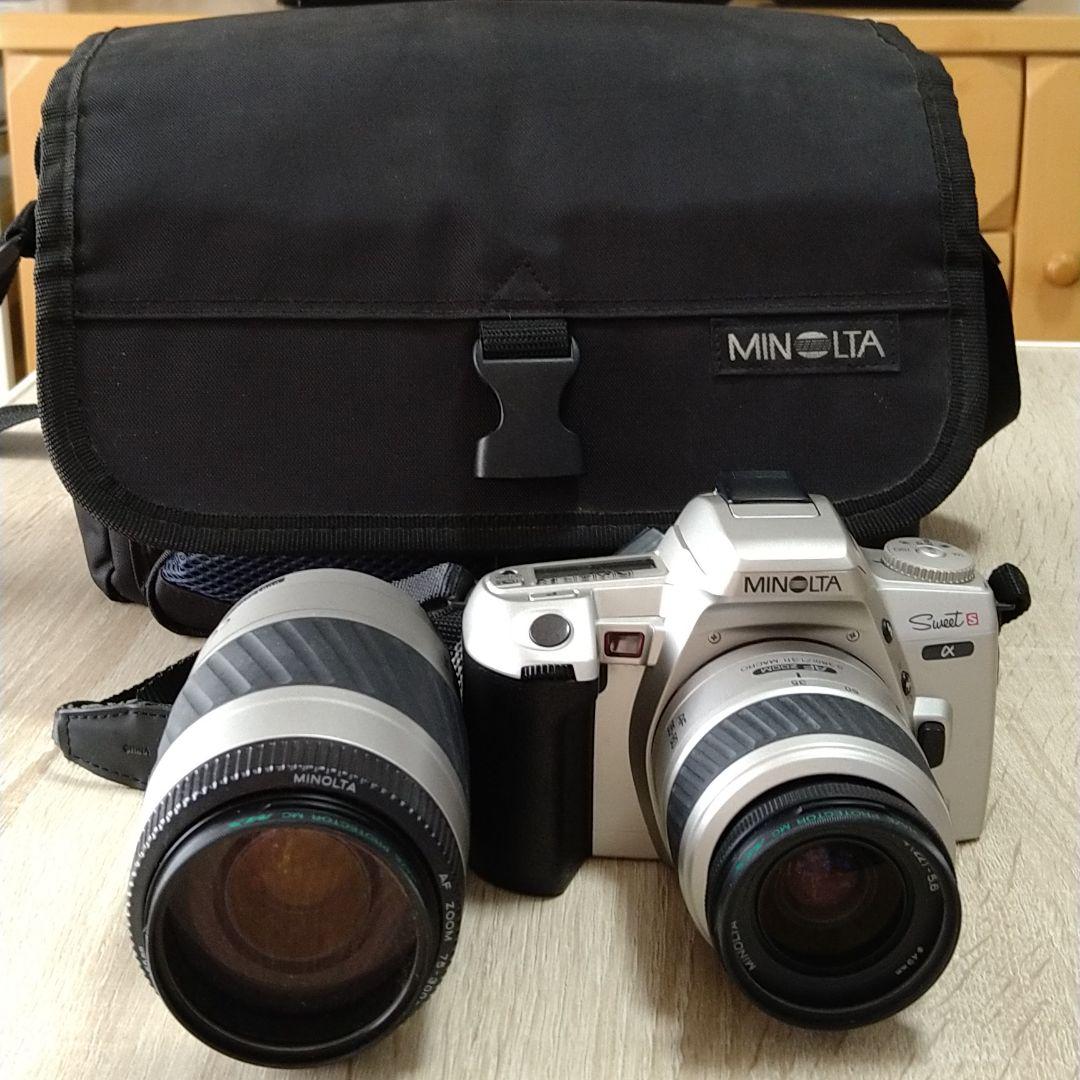 MINOLTA AF35-80　AF75-300  フィルムカメラ