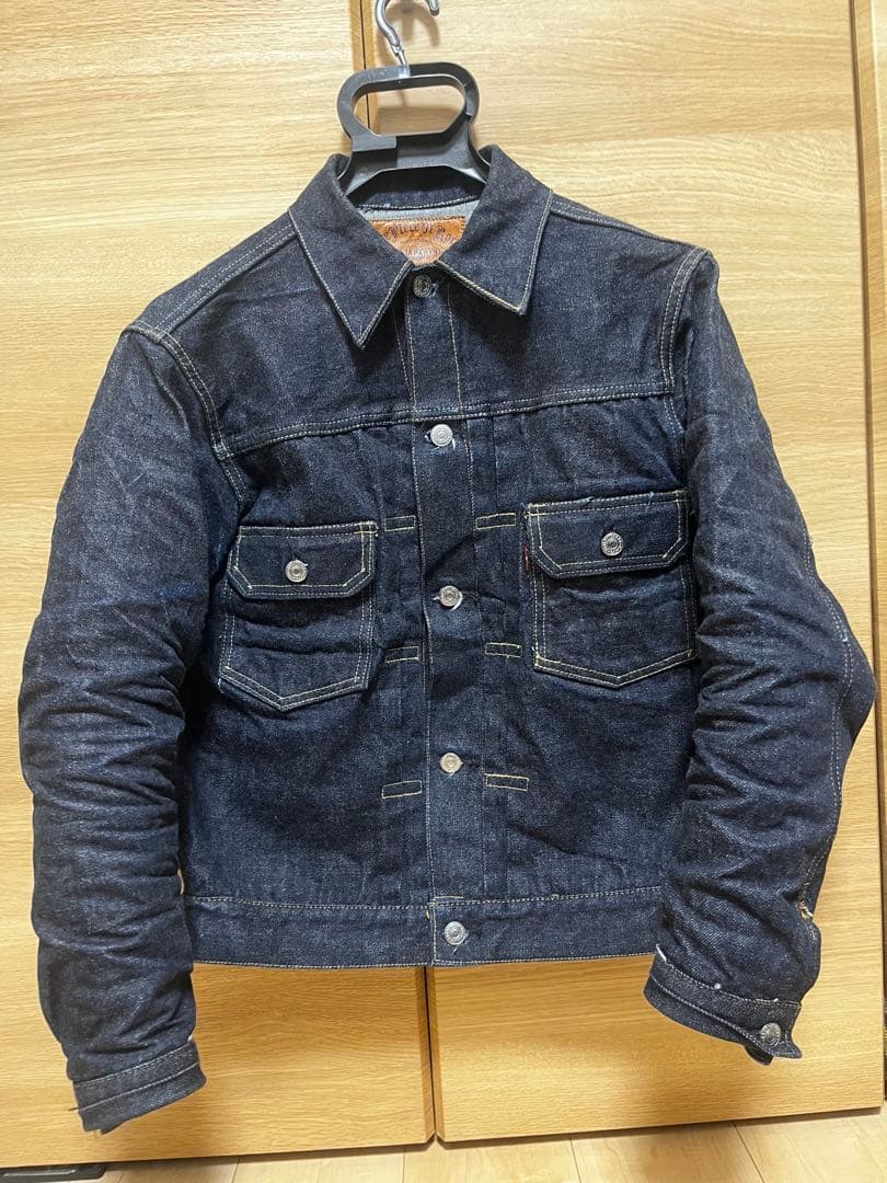 キムタク着　ワンピースオブロック407xx 2ndデニムジャケット　38