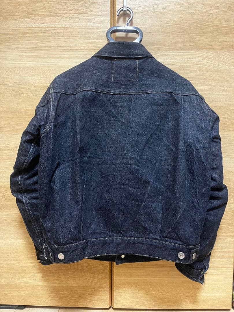 キムタク着　ワンピースオブロック407xx 2ndデニムジャケット　38