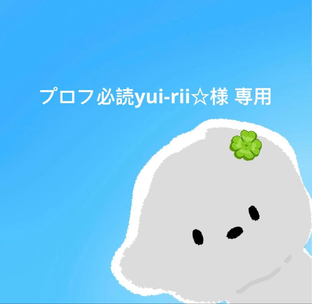 プロフ必読yui-rii☆ 翌日出荷
