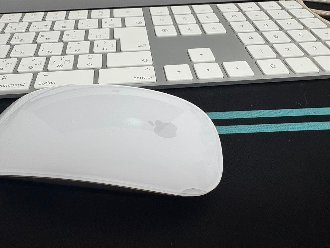 Apple iMac 2017+ ワイヤードキーボード + マジックマウス