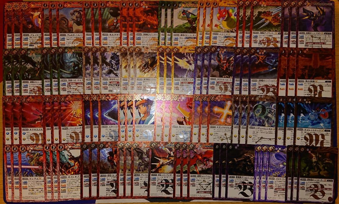 馬神弾　赤神星　ほぼ3コン＋デッキパーツセット