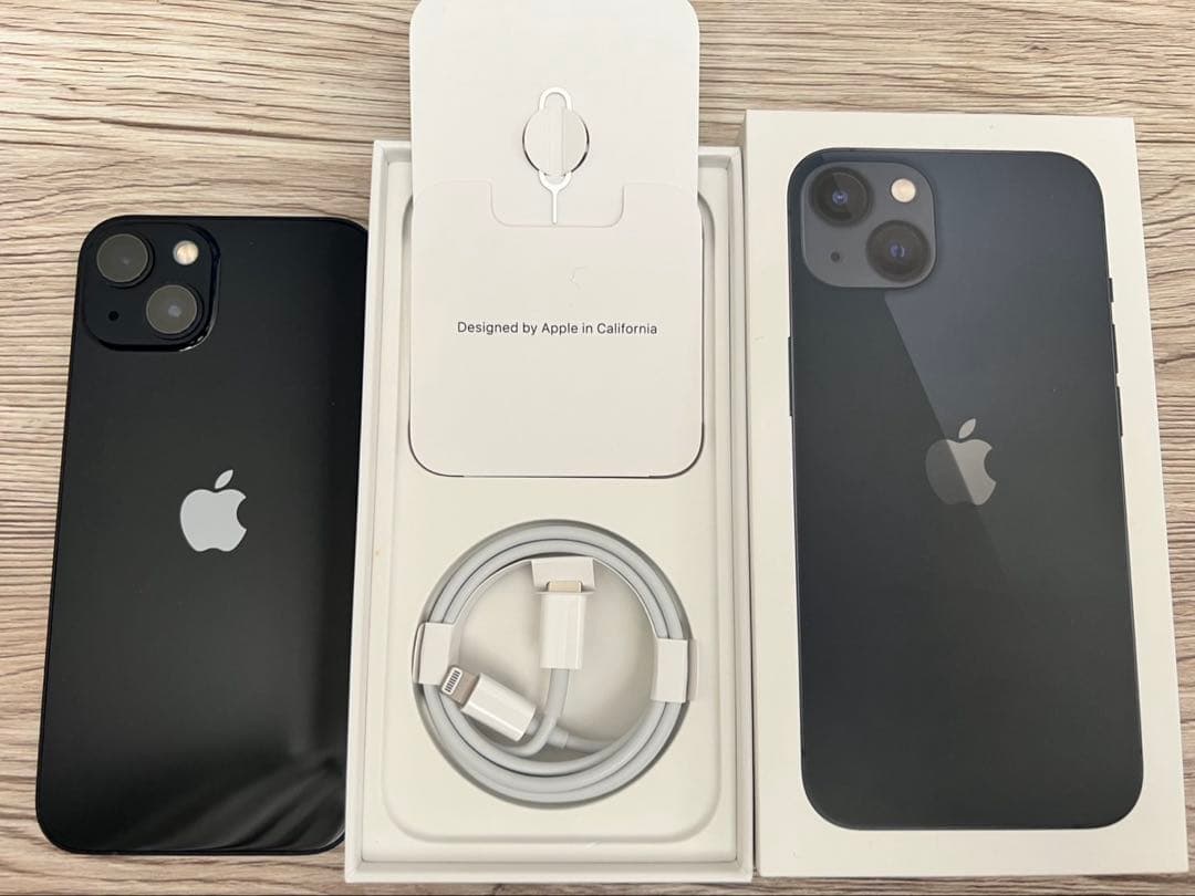 iPhone13 128GB ミッドナイト 本体・付属品未使用完品