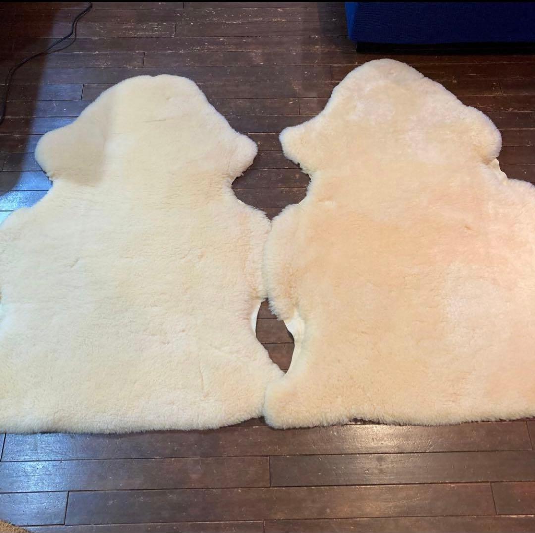 Bowron Fleece Ease ムートン　マット　2枚