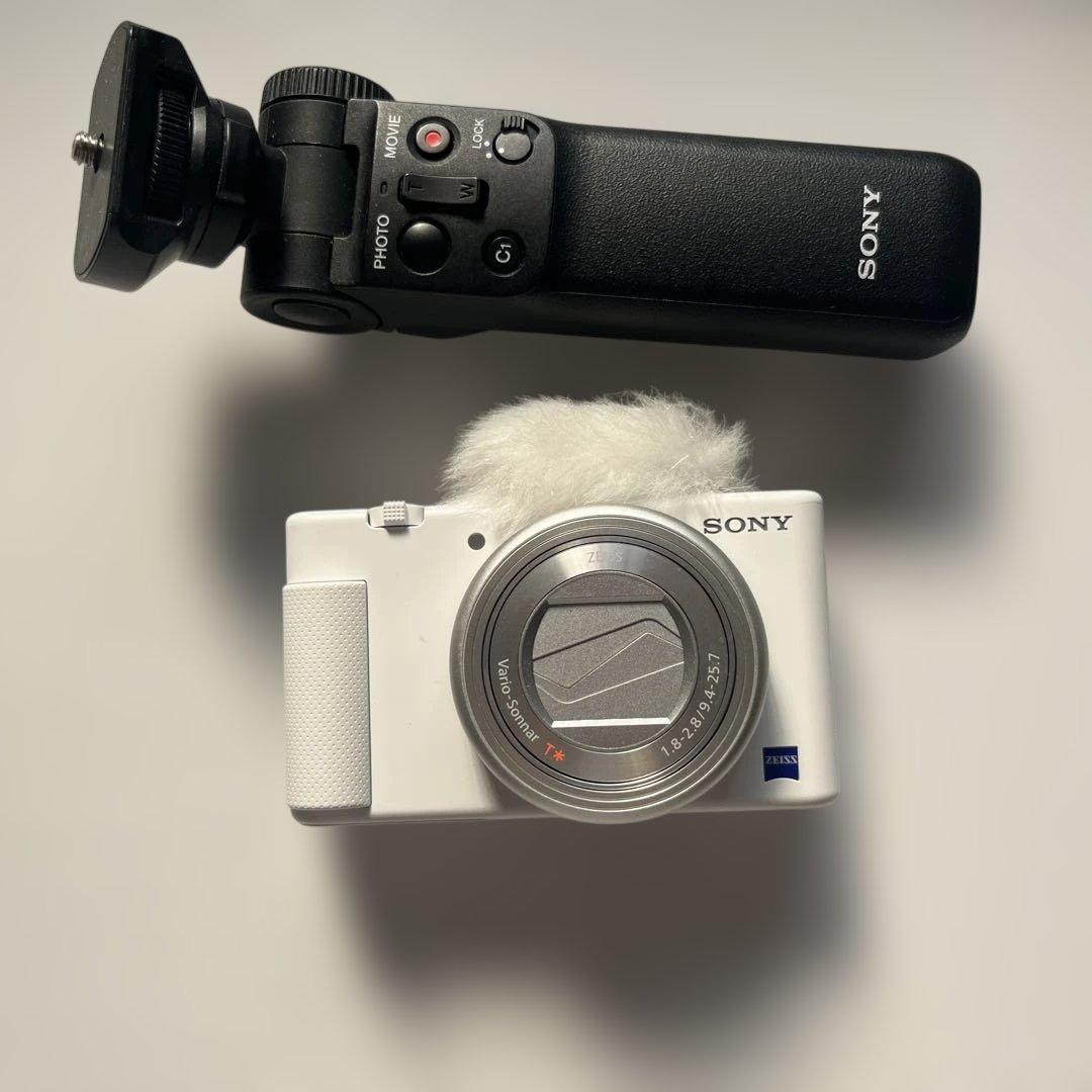 SONY ZV-1 マウント　コンパクトデジタルカメラ ホワイト