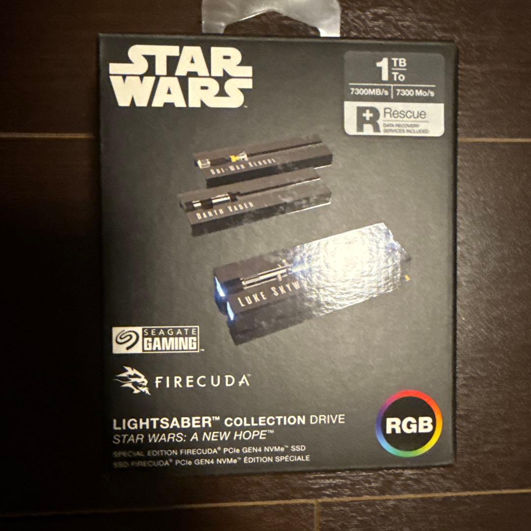 Seagate FireCuda 1TB SSD Star Warsモデル