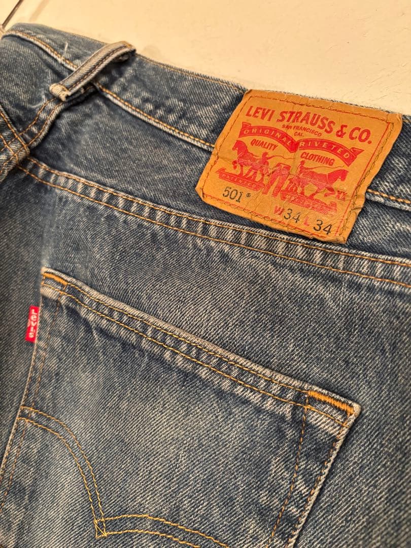 リーバイス501 メキシコ製　W34 L34