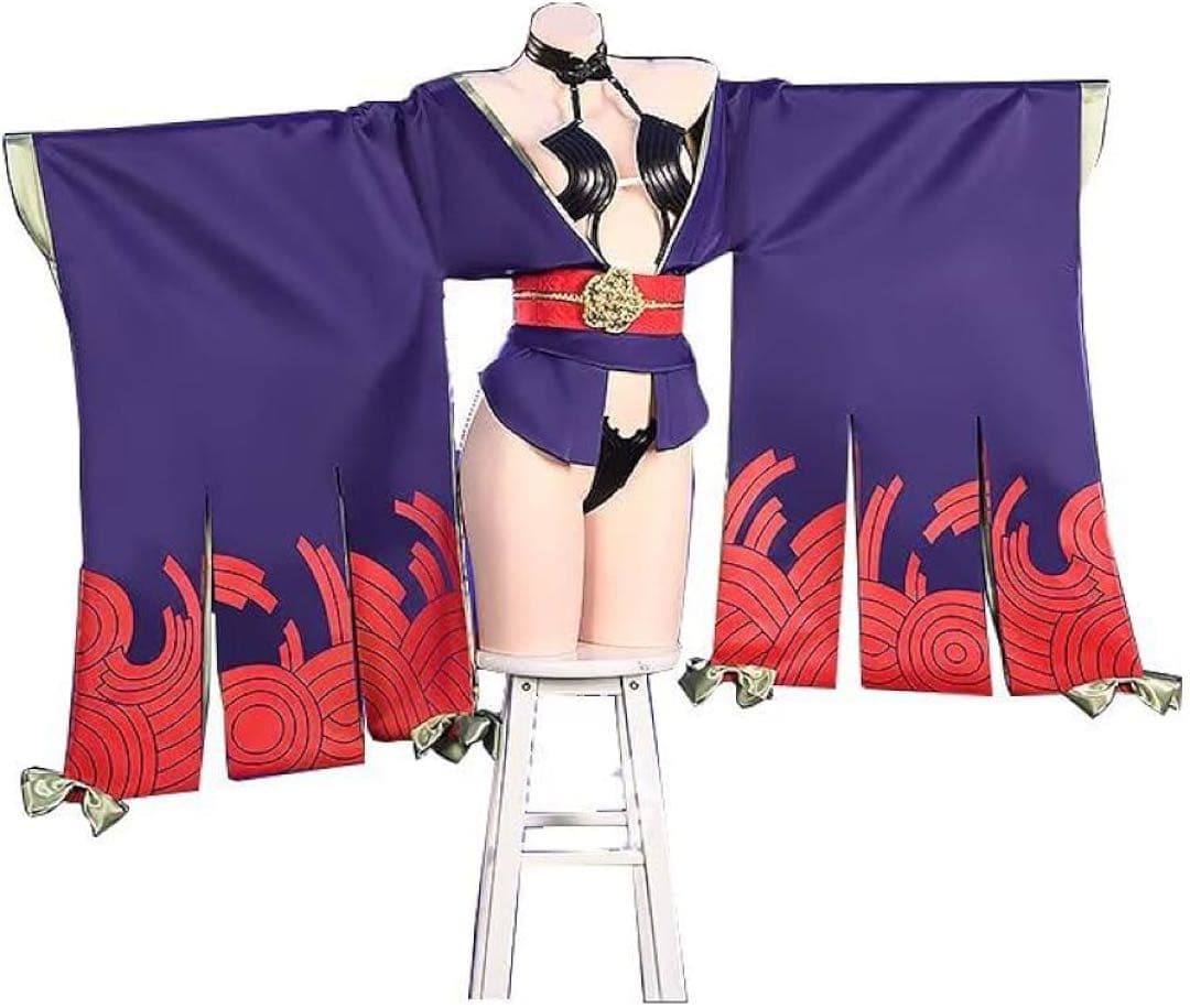 FGO 酒呑童子 コスプレ 衣装 セット済み ウィッグ