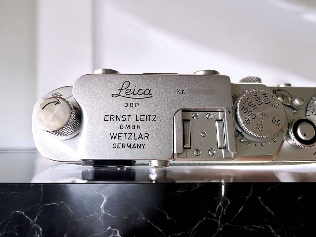 【OH済】Leica IIIf バルナックライカ セルフ付＋純正革ケース付
