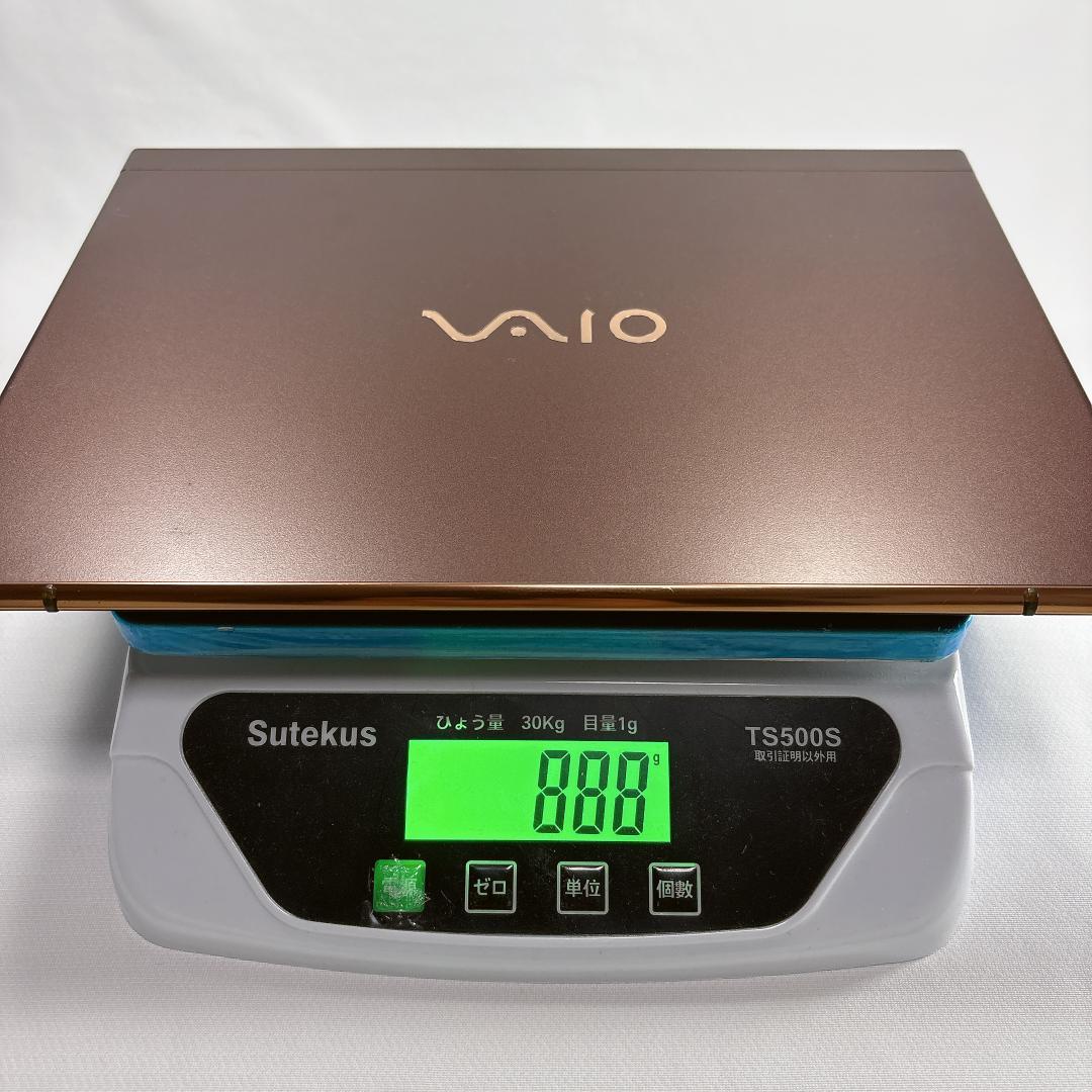 ★超軽量880g★12.5インチ VAIO SX12法人モデル 16GB 929